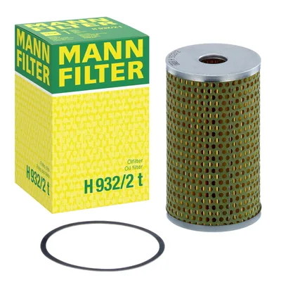 Olejový filter MANN-FILTER H 932/2 t s tesnením