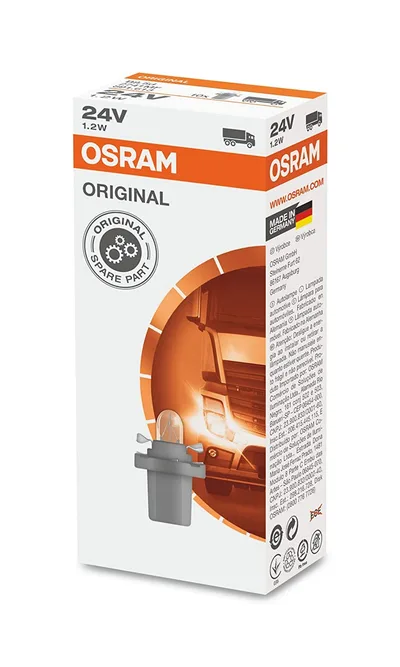 Žiarovka do prístrojov OSRAM 2741MF 24 V 1,2 W