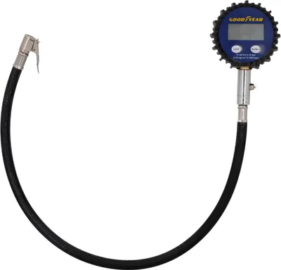 Digitálny tlakomer pneumatík Goodyear 0–10 bar s 50 cm hadicou