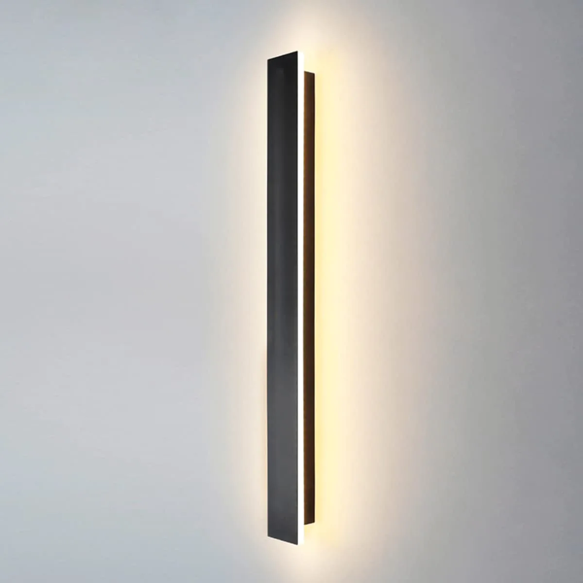 ZTWLEED LED nástenné svietidlo 120 cm 44 W čierne