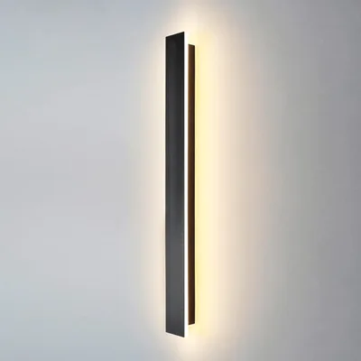 ZTWLEED LED nástenné svietidlo 120 cm 44 W čierne