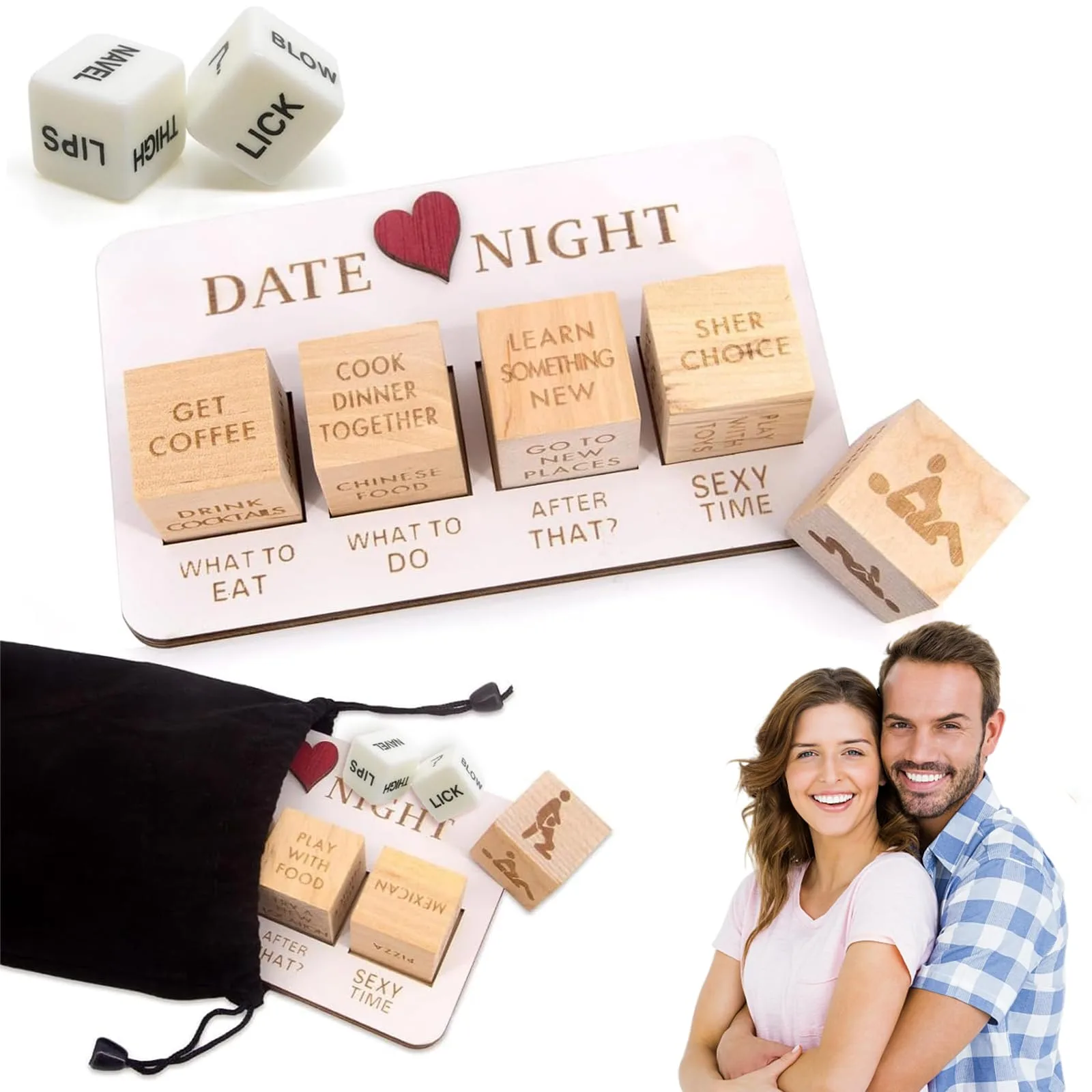 Sprießen kocky na rande pre páry romantická hra