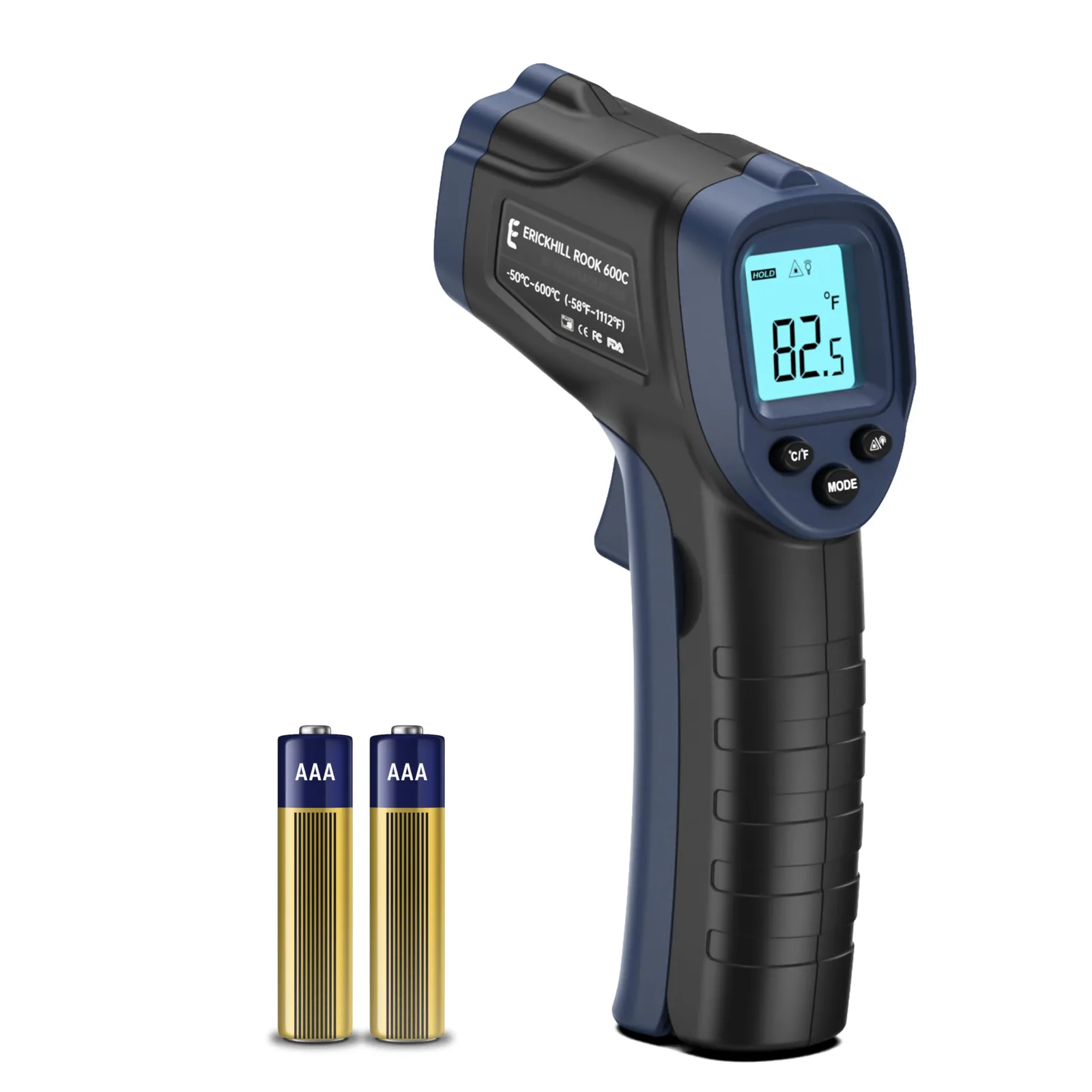 Priemyselný IR teplomer ERICKHILL ROOK600C −50 až 600 °C