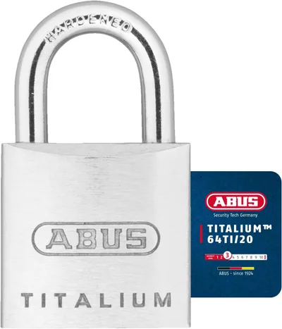 Visacie zámky ABUS 64TI/20 TWINS 56385 20 mm 2 ks rovnaký kľúč 3 kľúče spLc46LnJ3P