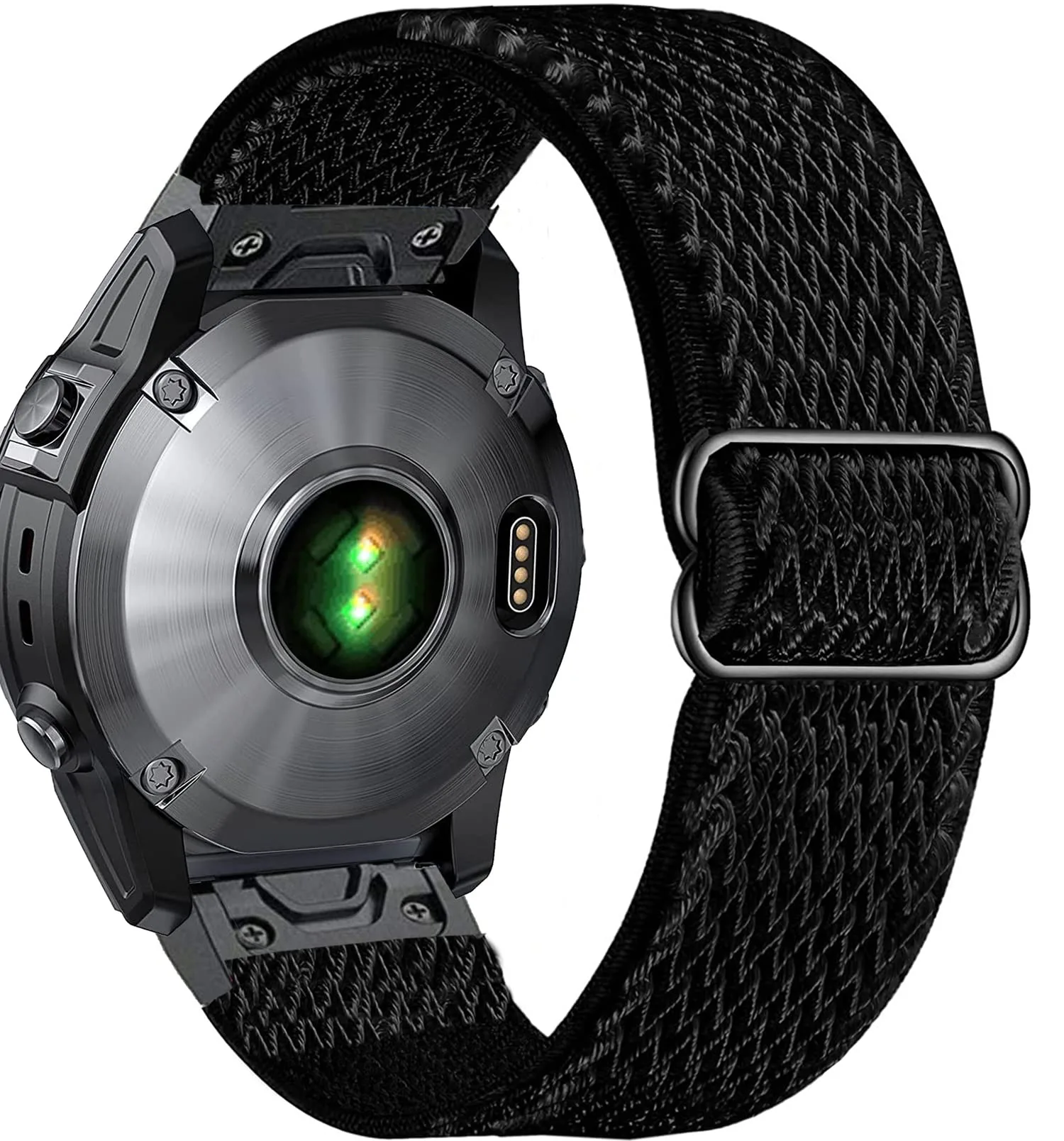 OTOPO nylonový remienok 26 mm pre Garmin Fenix 5X/6X/7X čierny