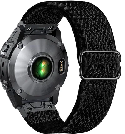 OTOPO nylonový remienok 26 mm pre Garmin Fenix 5X/6X/7X čierny