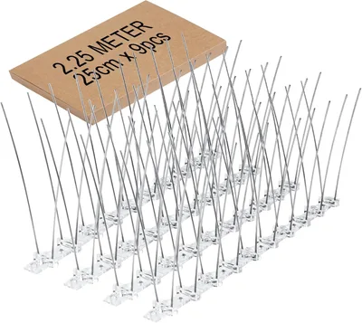 Hroty proti vtákom 2022028_2 9×25cm 2,25m výška 11cm základňa 20mm 18 pások spLc46M9LoM