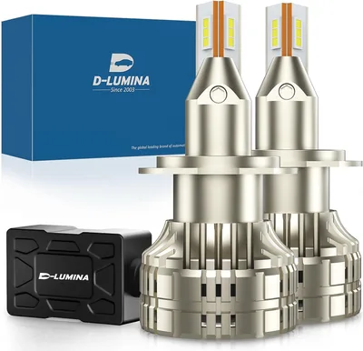D-Lumina H7 LED žiarovky 120 W 20000 lm 6000 K 2 ks