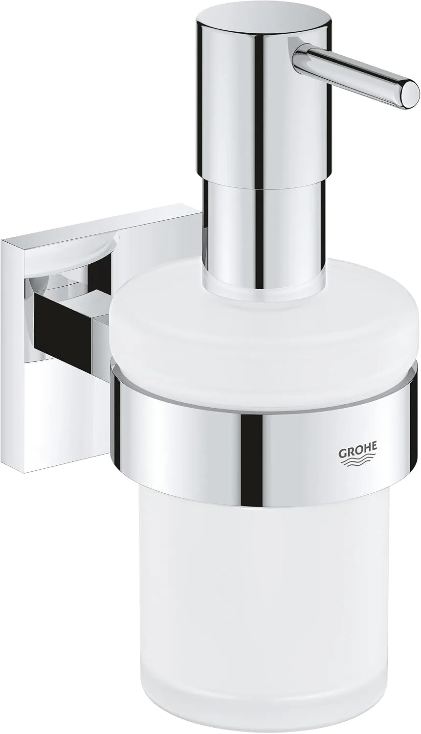 Dávkovač mydla s držiakom GROHE Start Cube 41098000 160 ml chróm