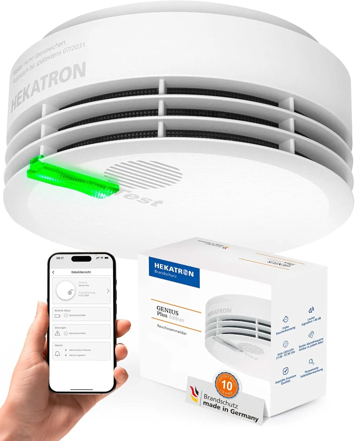 Detektor dymu Hekatron Genius Plus 1 ks
