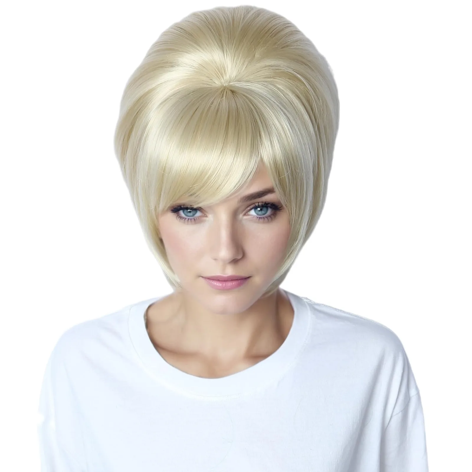 Krátka retro parochňa Linfairy blond