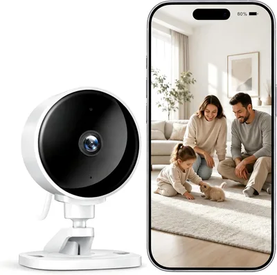 Vnútorná WiFi kamera WOLFANG WS01 1080P spLc46LnJ3P