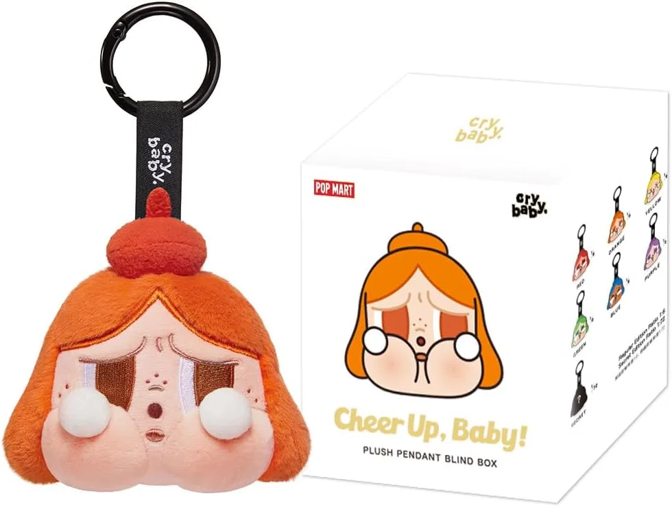 POP MART Crybaby Cheer Up plyšový prívesok 1 ks náhodný