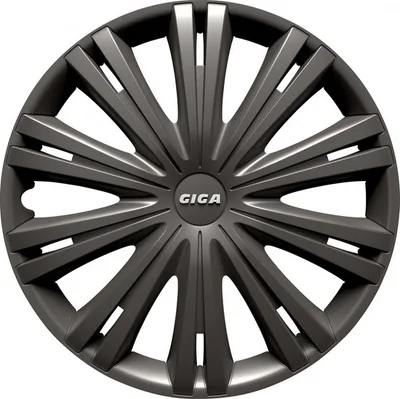 Giga Dark antracitové kryty kolies 14″ 4 ks Carpoint