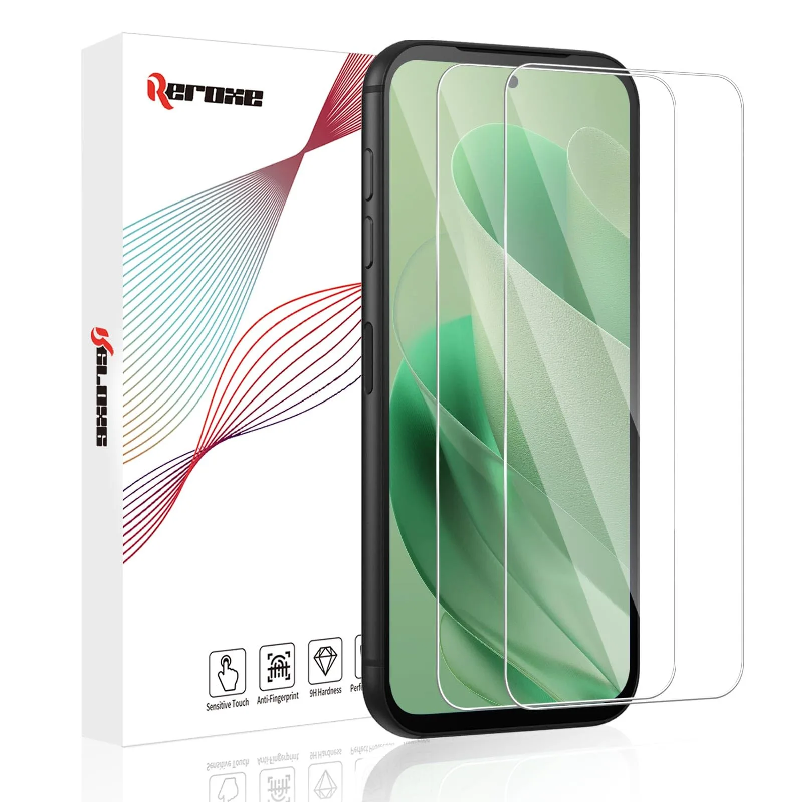 REROXE tvrdené sklo 9H pre Fairphone 5 5G 2 ks