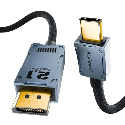 AGFINEST USB-C na DisplayPort 2.1 kábel 1 m