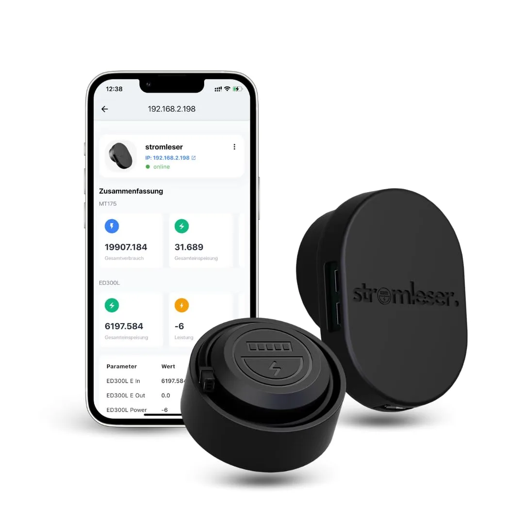 Sada čítačiek elektromera stromleser WiFi + TTL Tasmota