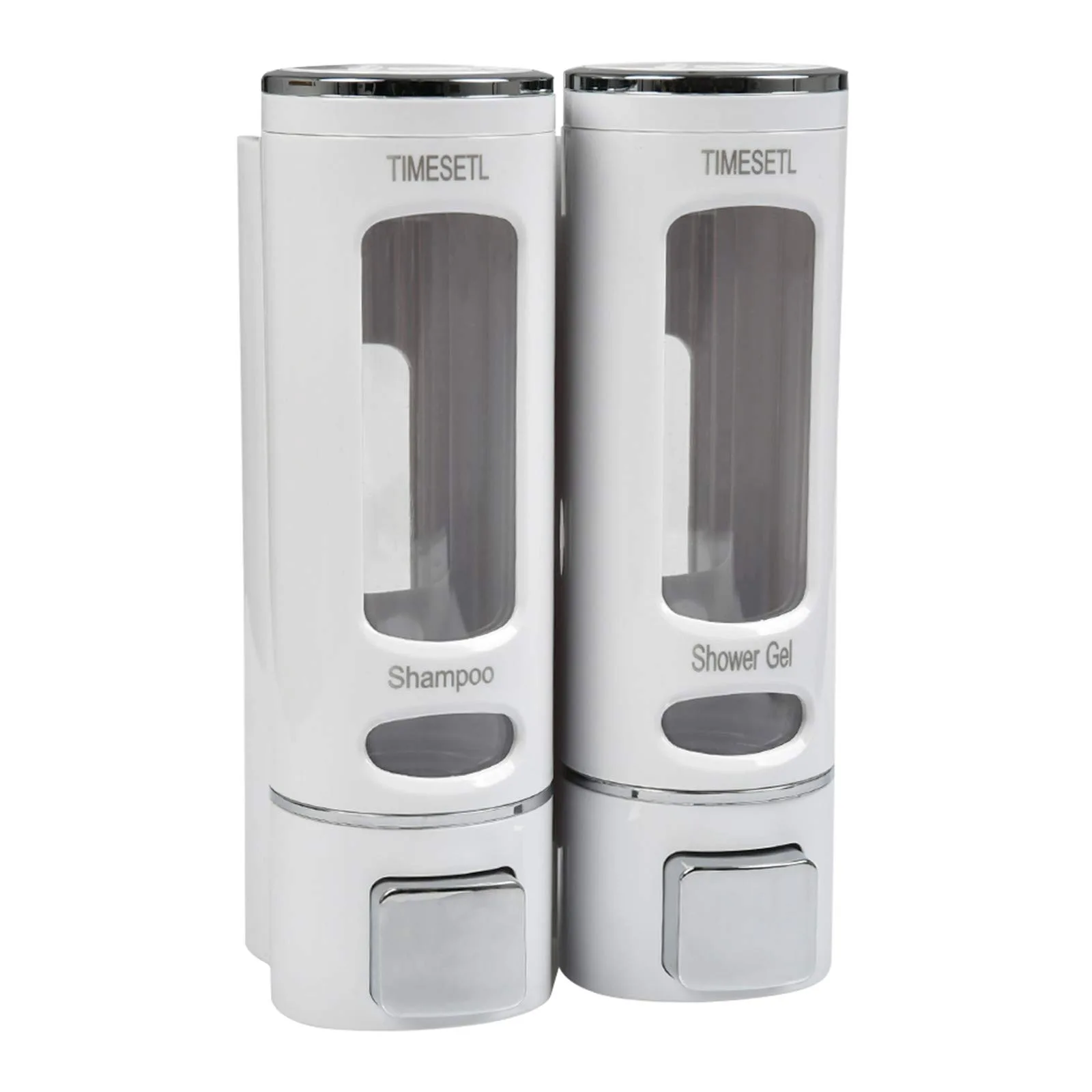 Dvojitý dávkovač mydla TIMESETL TXJ-412-EU 2×400 ml biely