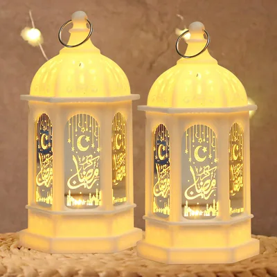 Ramadánske LED lampáše s mesiacom a hviezdami 17 Booaee