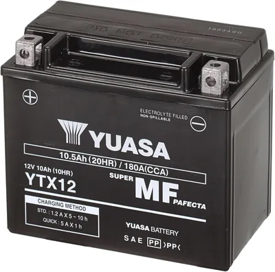 Motocyklová batéria Yuasa YTX12-BS(WC)