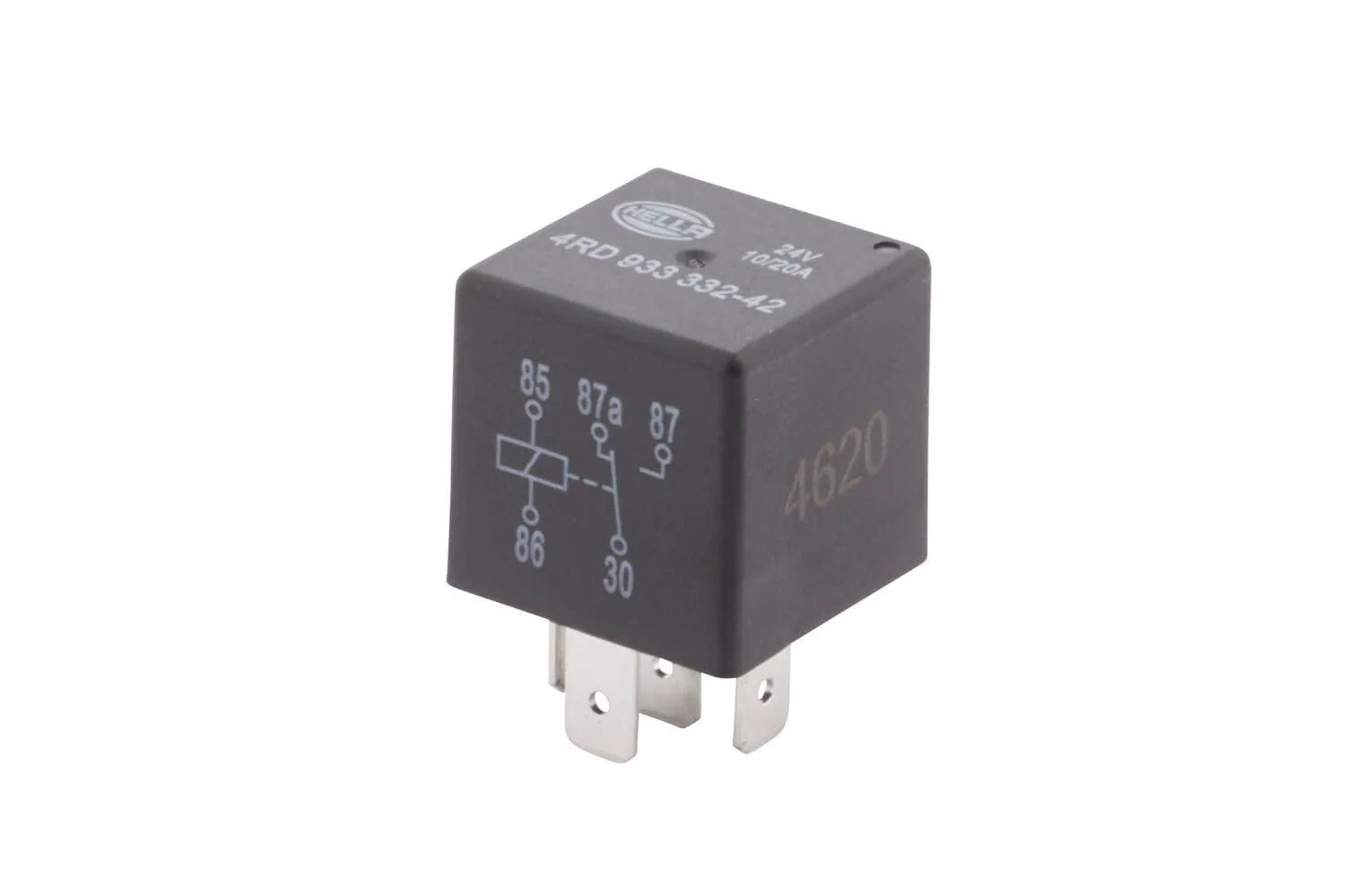 Prepínacie relé HELLA 4RD 933 332-421 24 V 5 pinov