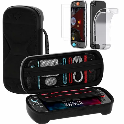 Ochranná súprava pre Nintendo Switch 2 puzdro kryt a 2 sklá QUAGGY