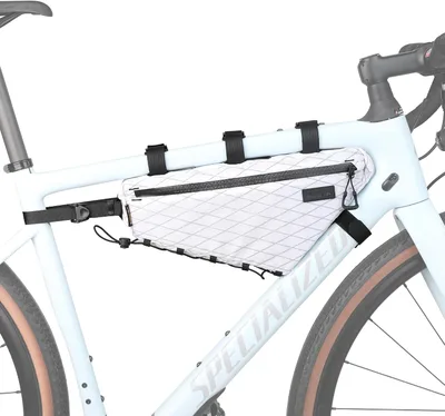 Trojuholníková taška do rámu bicykla Rhinowalk 2,9 l biela