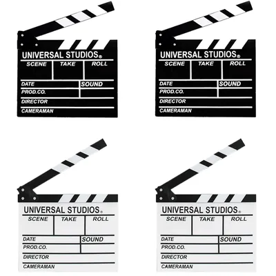 Cobenga filmové klapky plastové 4 ks