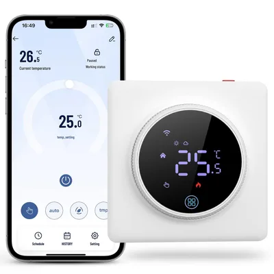 MIUCDA WiFi programovateľný termostat biely