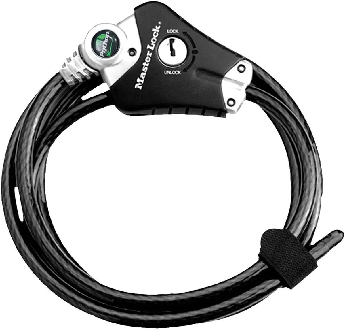 Nastaviteľný lankový zámok Master Lock Python 8428EURDPRO 10 mm 180 cm