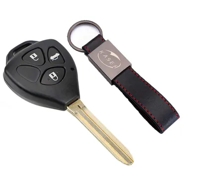 KASER kryt kľúča Toyota Yaris Corolla Avensis RAV4 3 tlačidlá