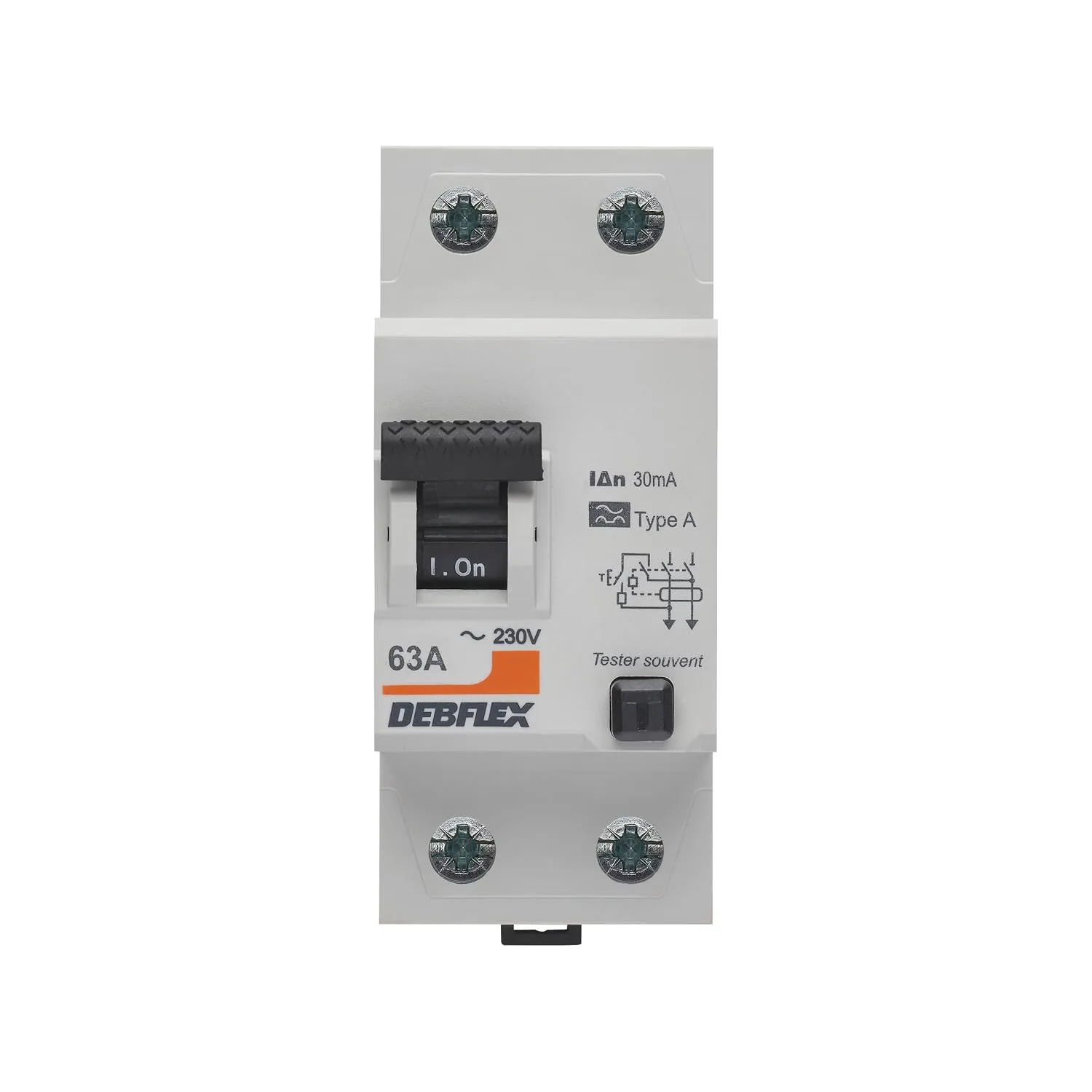 Prúdový chránič DEBFLEX 707515 typ A 2P 63 A 30 mA
