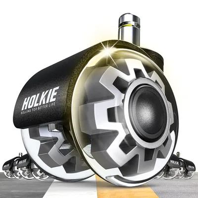 Kolieska na stoličku HOLKIE čap 10×22 mm sivé 5 ks