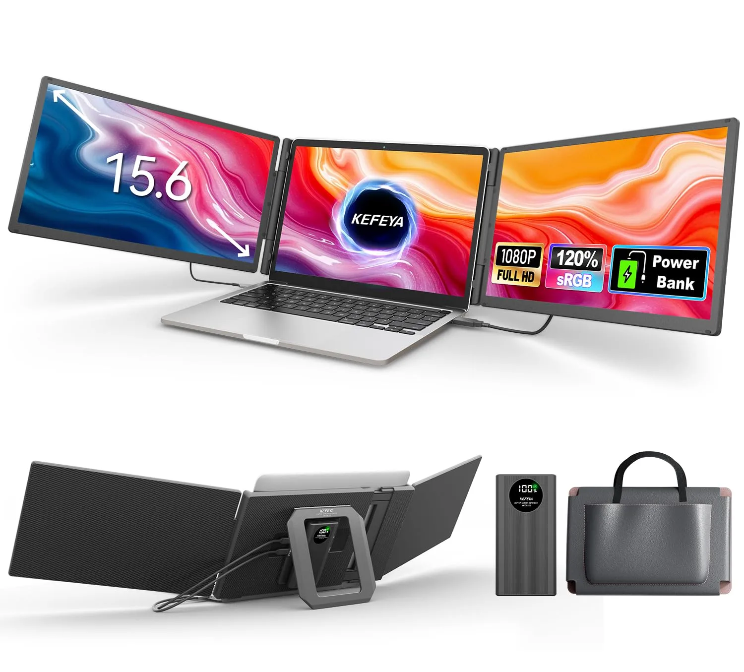 Prenosný monitor k notebooku KEFEYA S1 PRO MAX 14″ 2160×1440