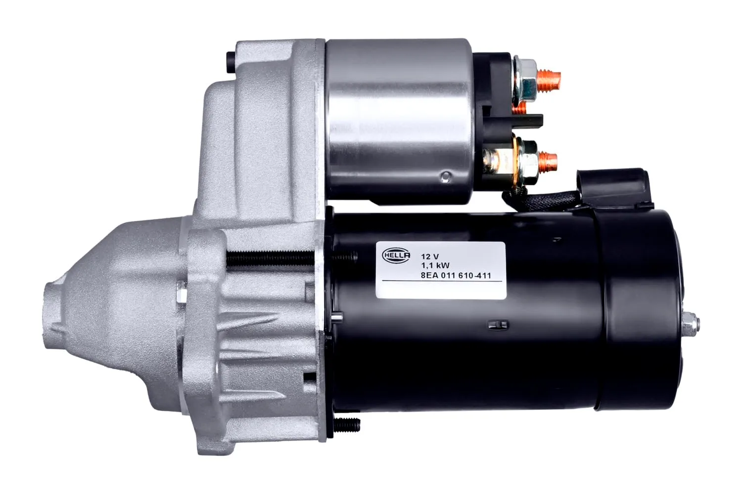 Štartér HELLA 8EA 011 610-411 12V 1,1kW 10 zubov