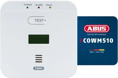 Detektor oxidu uhoľnatého s LCD ABUS COWM510