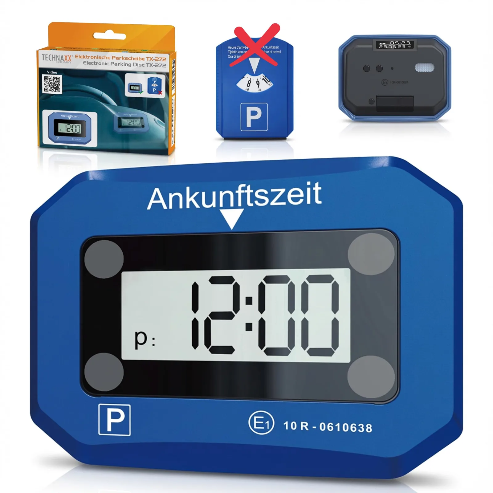 Elektronické parkovacie hodiny Technaxx TX-272 so SOS svetlom