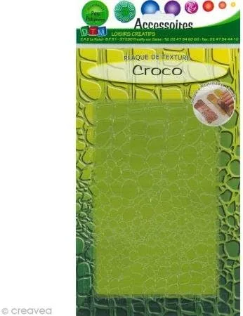 DTM FIMO textúrovacia doštička krokodília koža Unknown