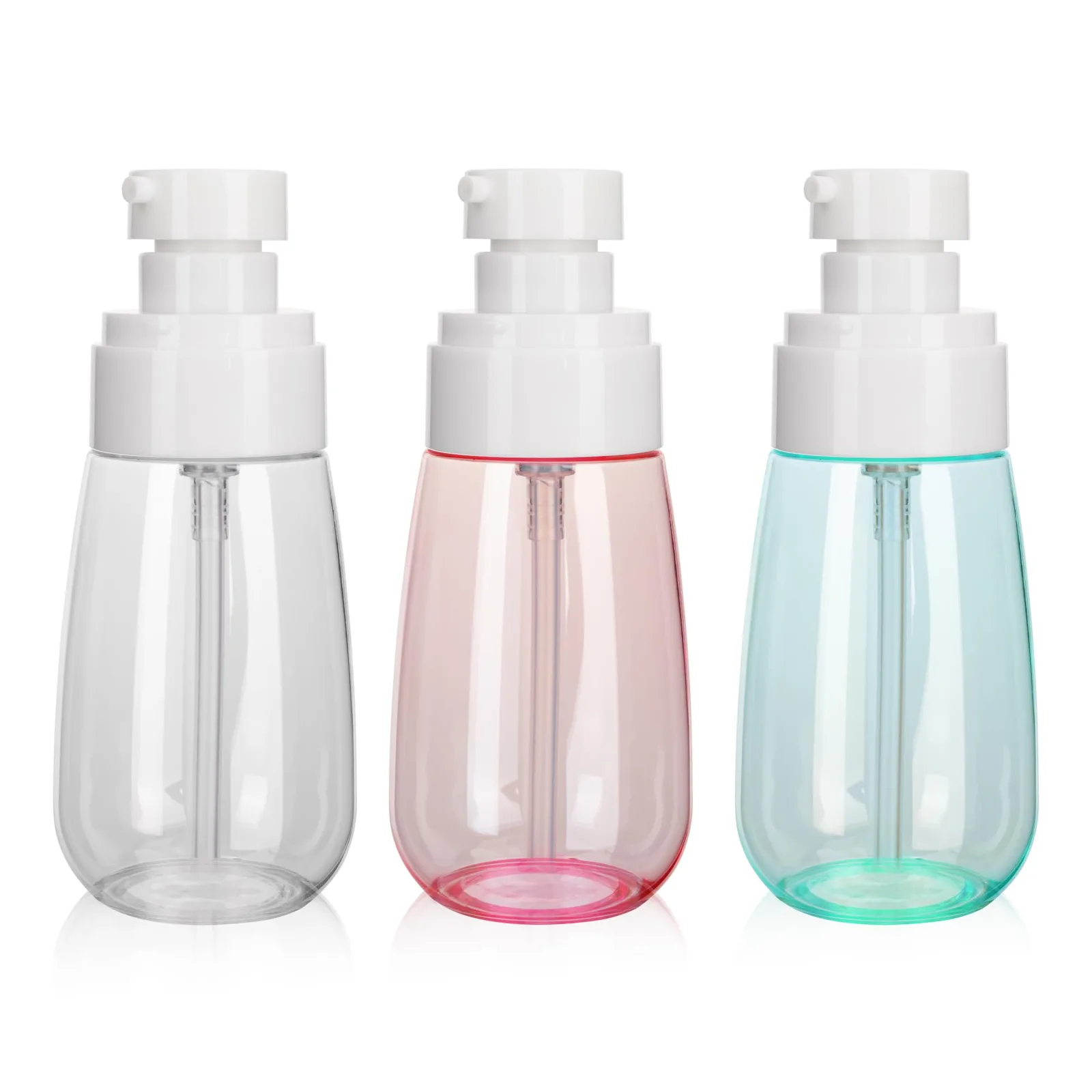 Plniteľné fľaštičky s rozprašovačom Lammcou 60 ml 3 ks