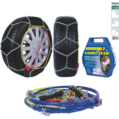 Snehové reťaze Goodyear G9 77916 veľkosť 140 9mm 2 ks