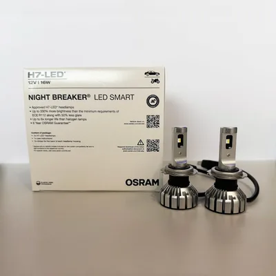LED žiarovky H7 OSRAM Night Breaker LED Smart 64210DWNBSM 2 ks