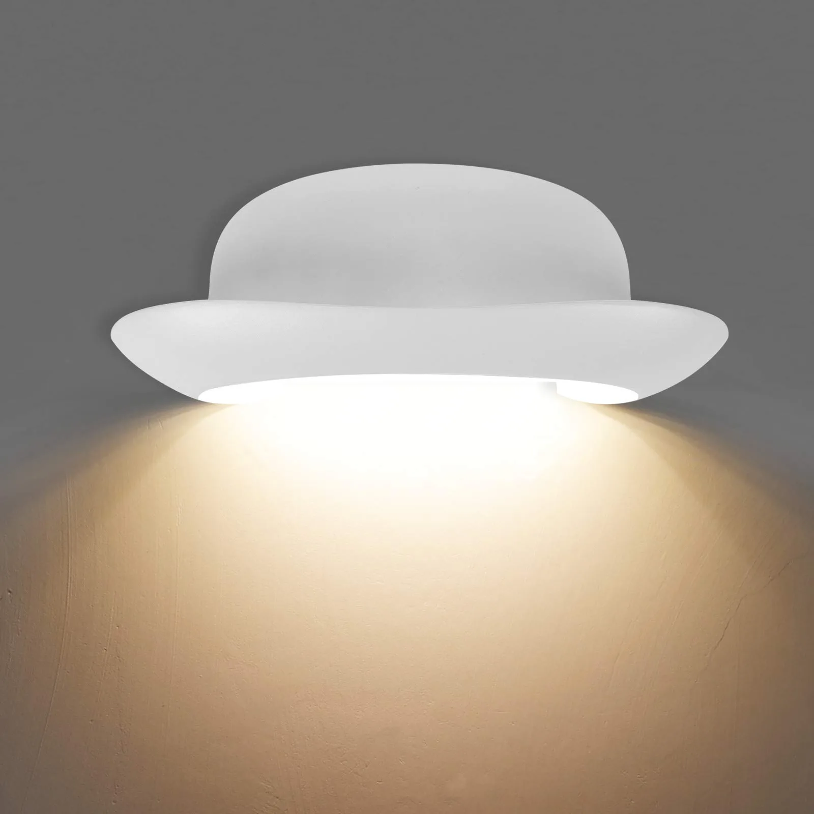 LED nástenné svietidlo 12 W IP65 3000 K biele