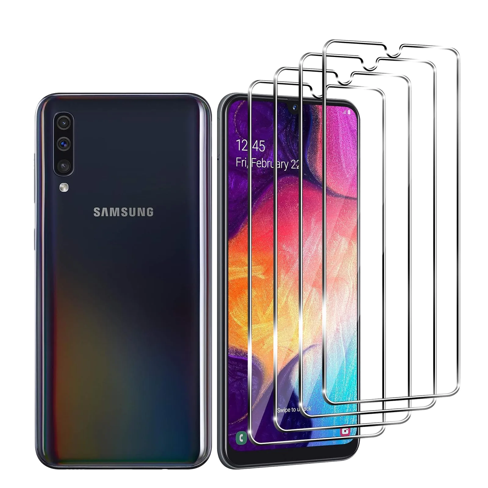 Tvrdené sklá pre Samsung Galaxy A50 4 ks