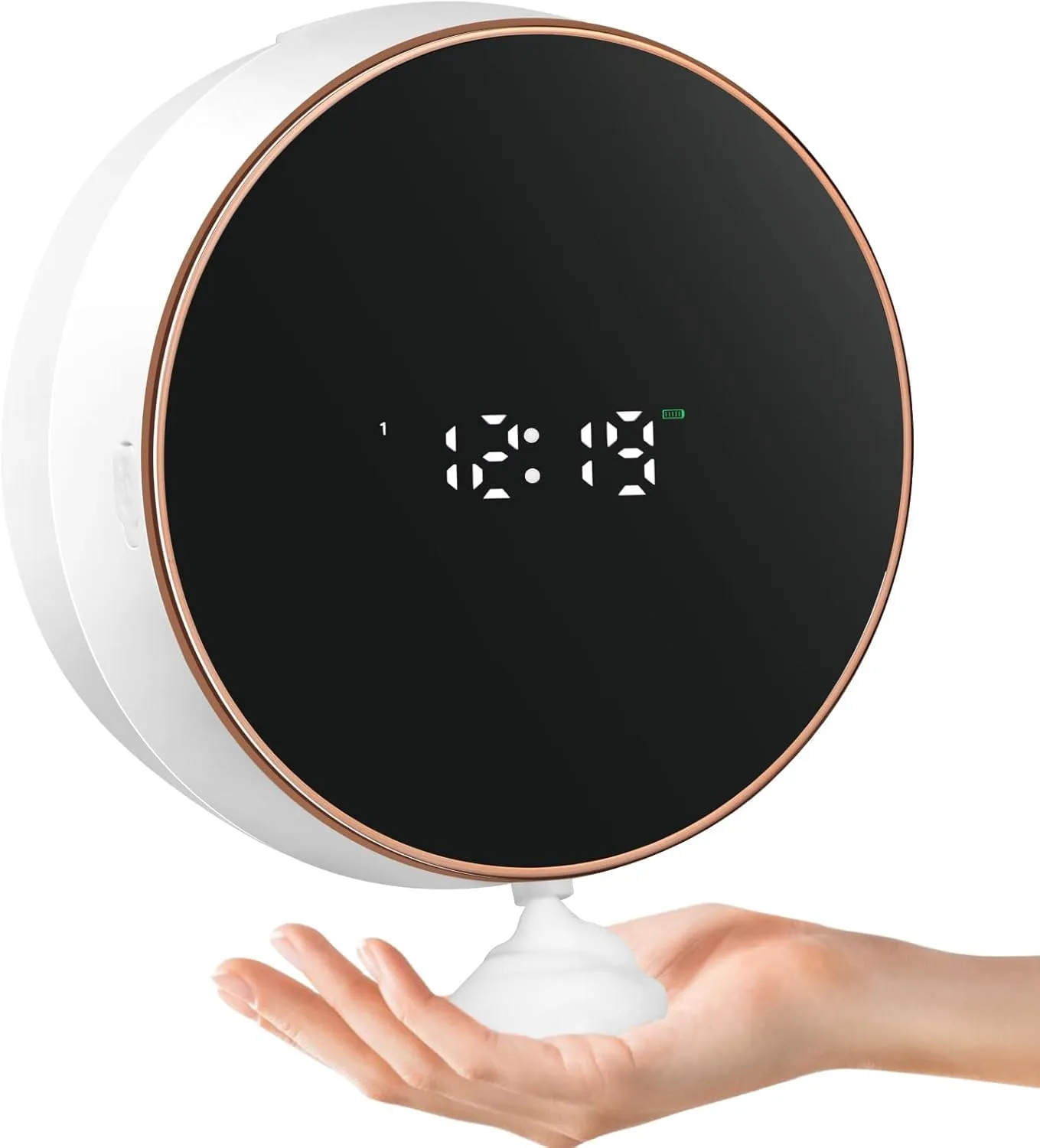 Automatický penový dávkovač mydla Monstake W1 200 ml biely